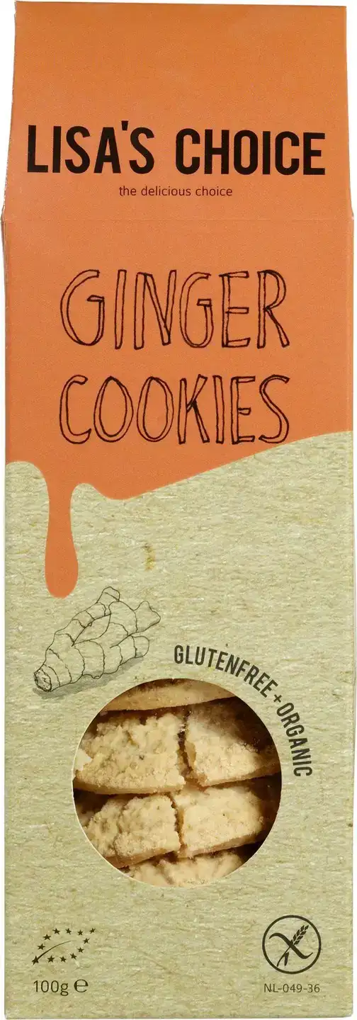 Glutenvrije gember cookies