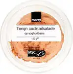Tonijn cocktailsalade op yoghurtbasis