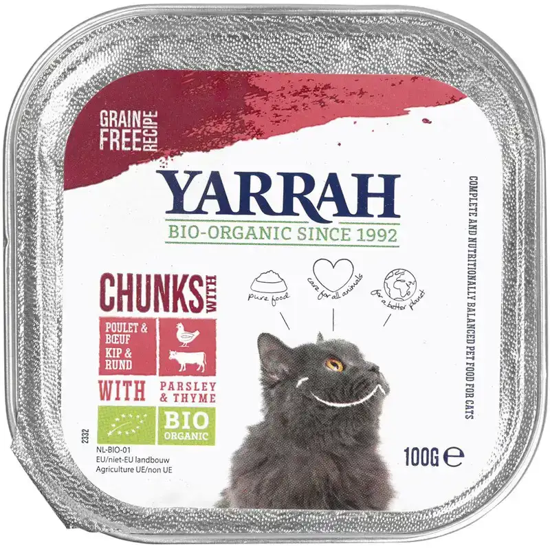 Kattenbrokjes kip rund