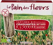 Glutenvrije krokante crackers haver