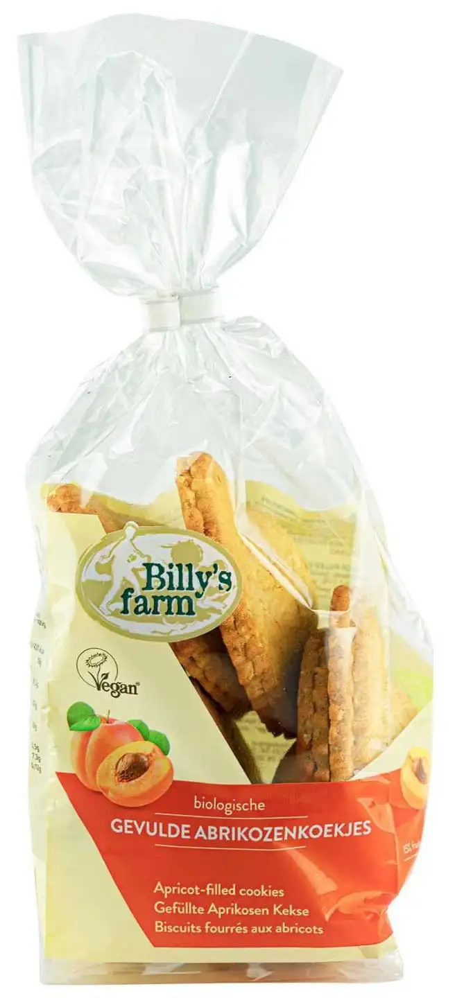 Gevulde abrikozenkoekjes