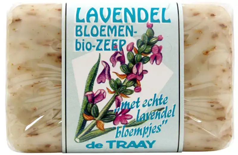 Lavendel bloemen zeep