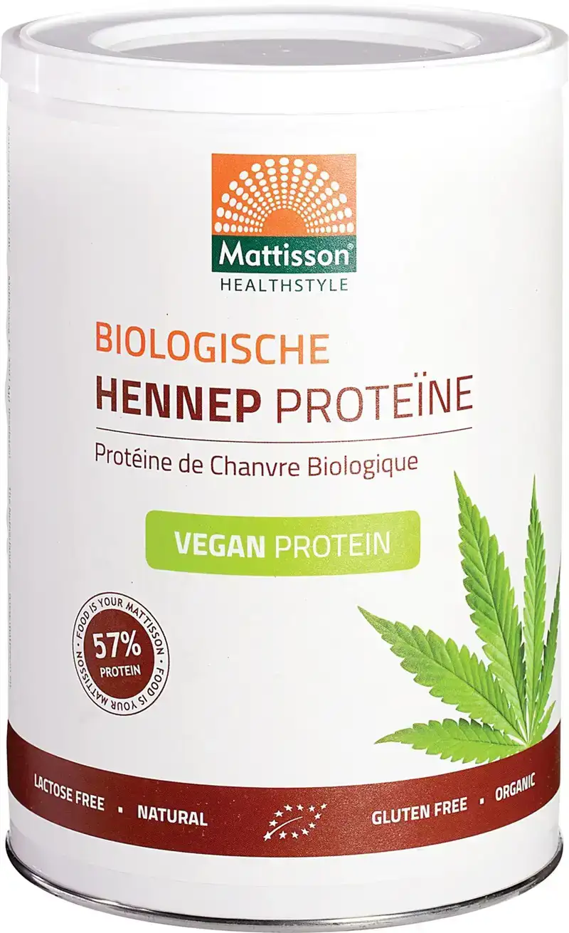 Hennep proteïnepoeder