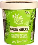 Instant noodles soup Green Curry