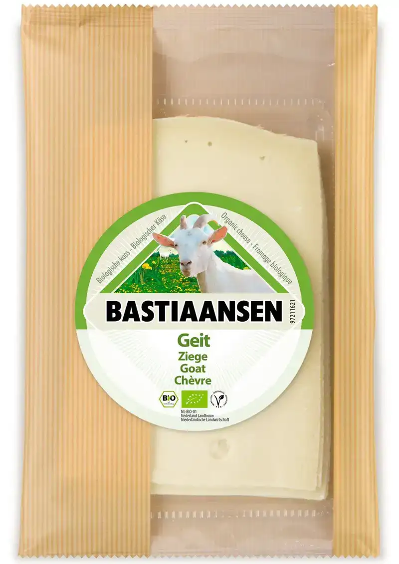 Plakjes jonge geitenkaas