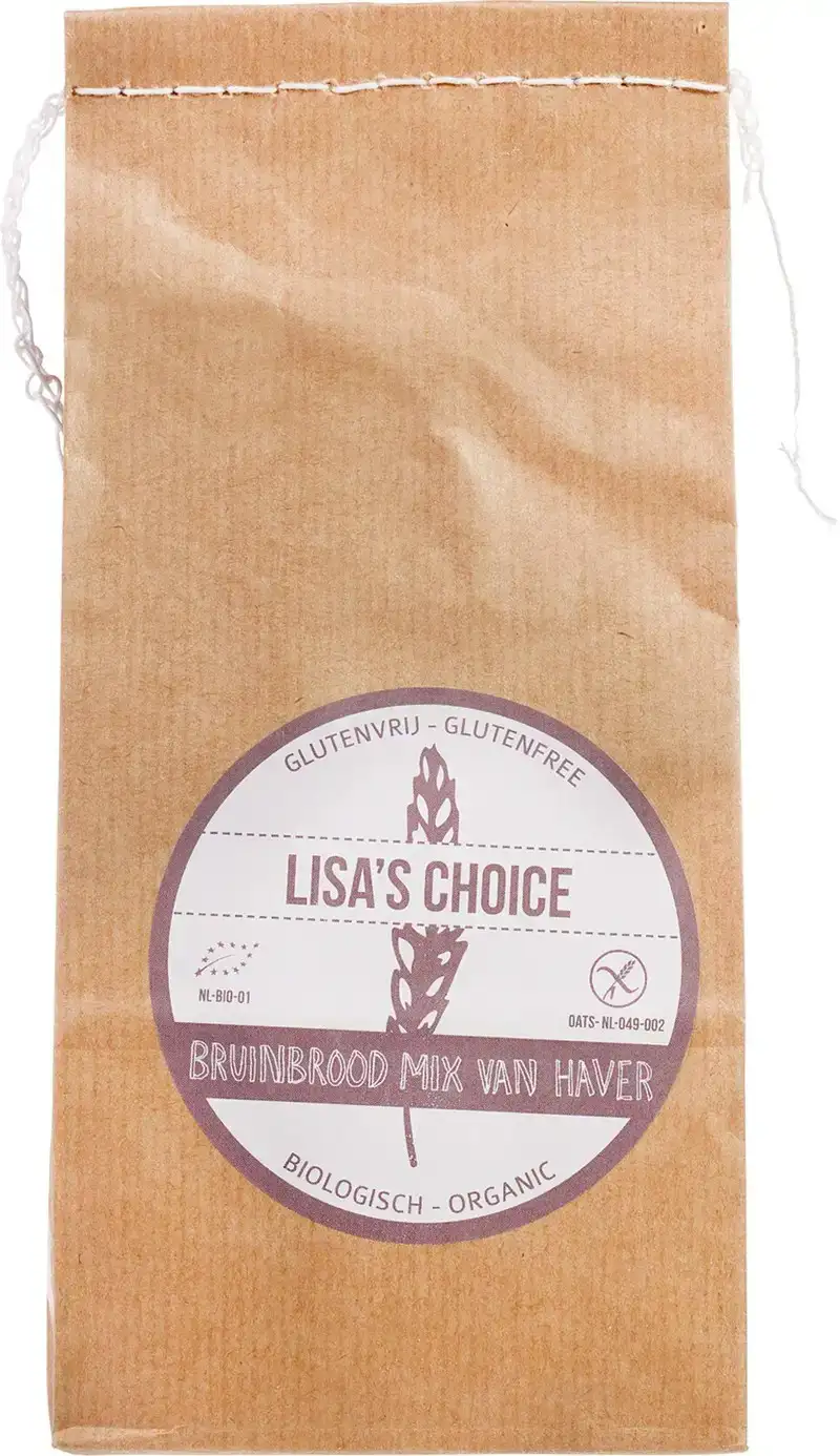 Glutenvrije broodmix bruin