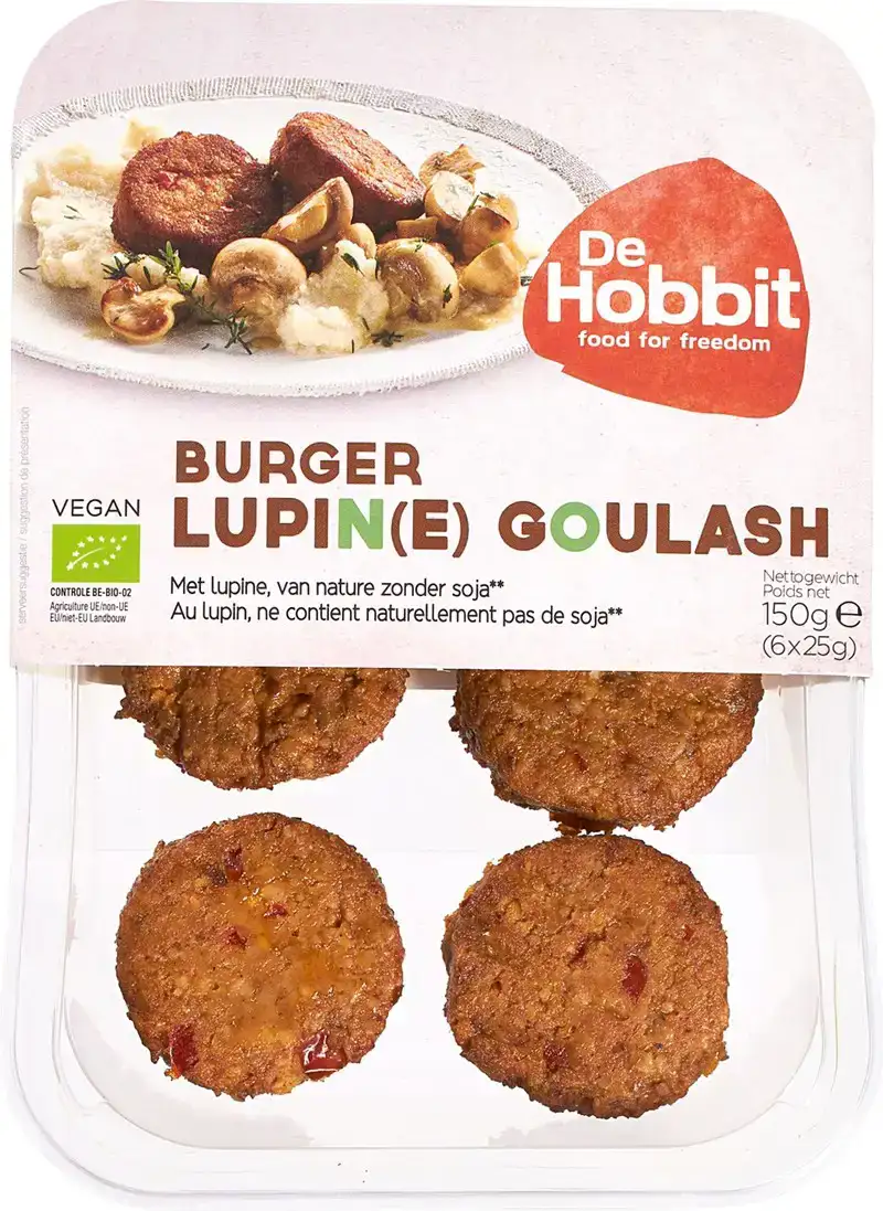Lupineburger goulash