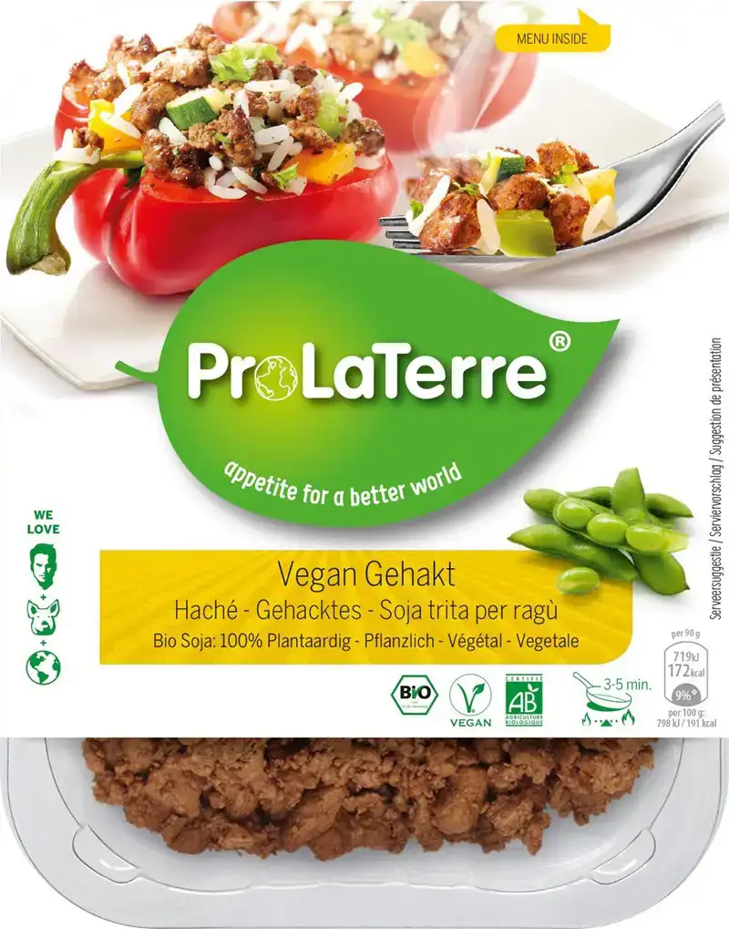 Vegan gehakt soja