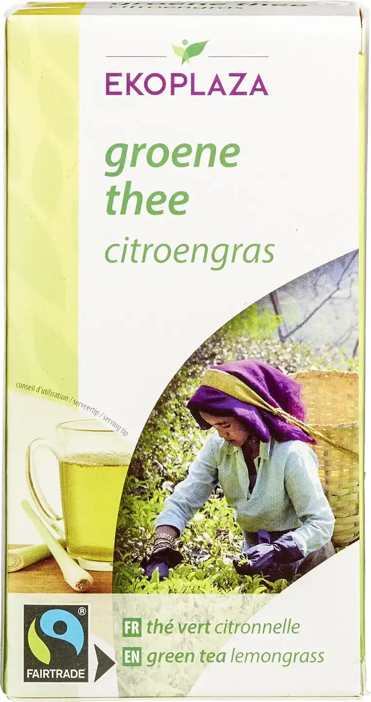 Groene thee citroengras