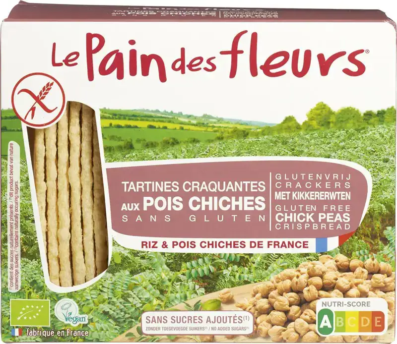 Kikkererwten crackers