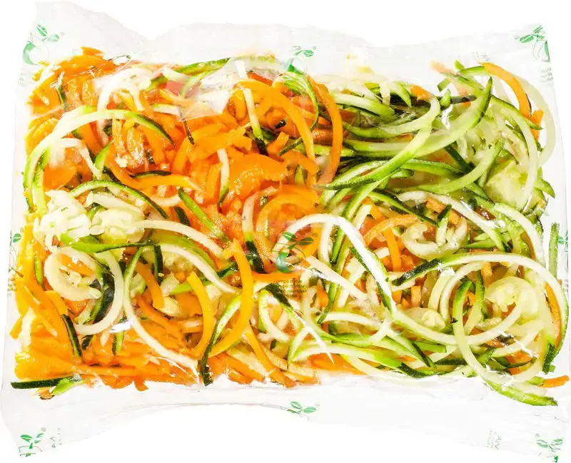 Courgette- pompoen spaghetti