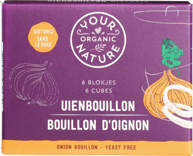 Uienbouillonblokjes gistvrij