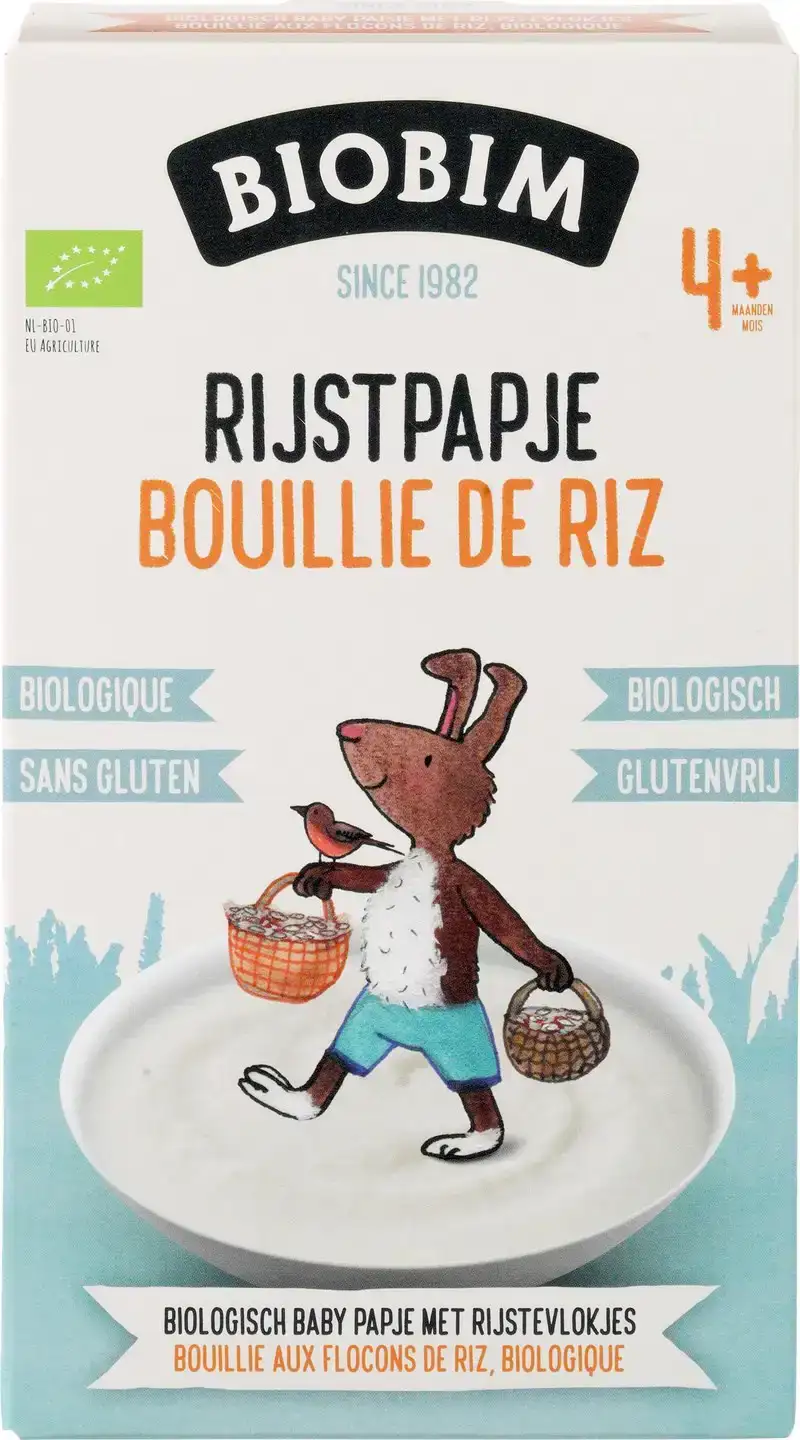 Babypapje rijst 4+ mnd
