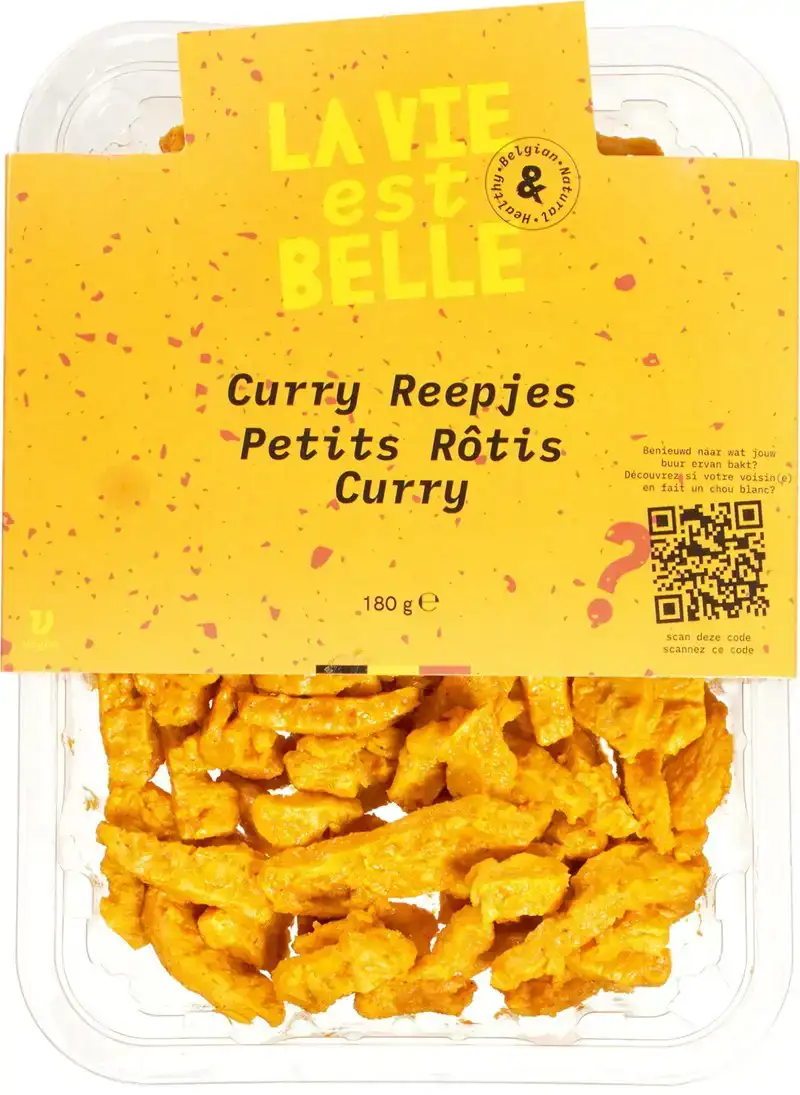 Vegan curryreepjes