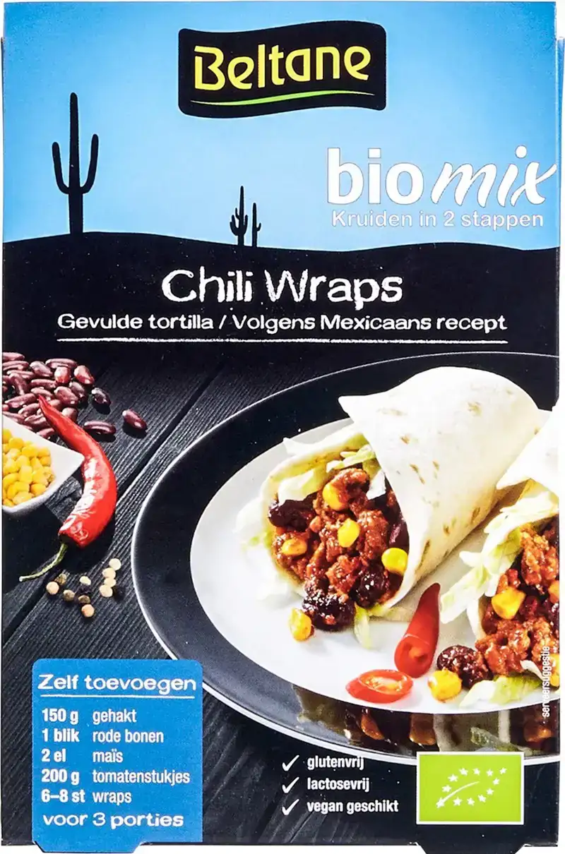 Mix voor chili-wraps