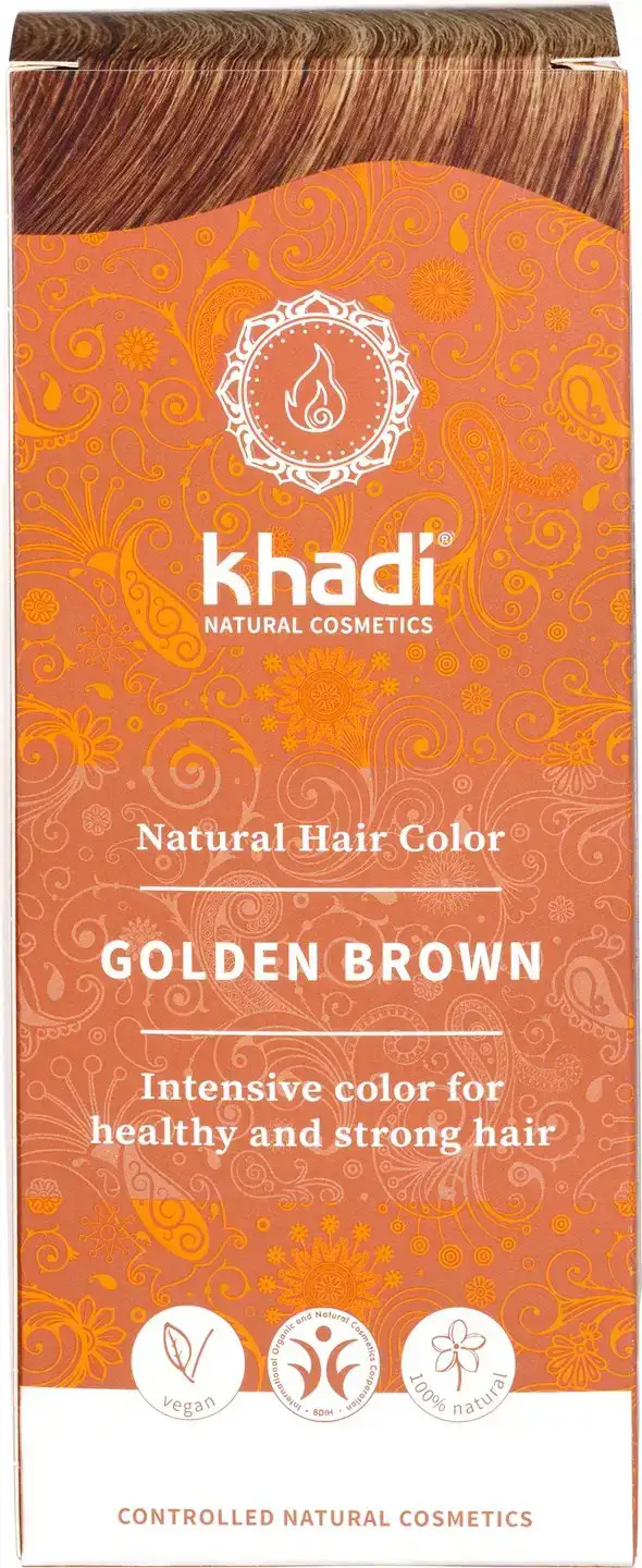 Natural haircolor goudbruin