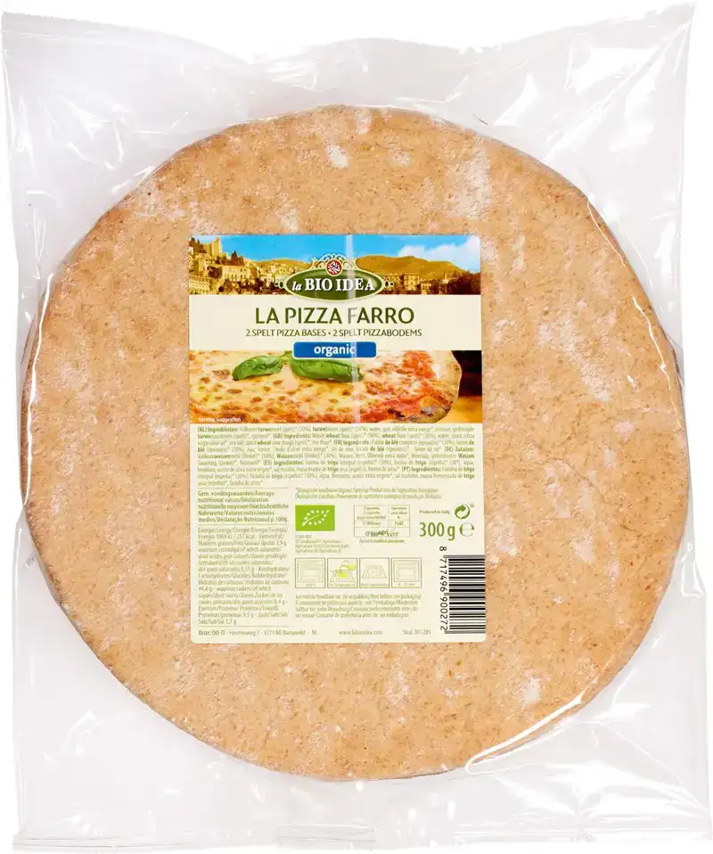 Pizzabodems spelt