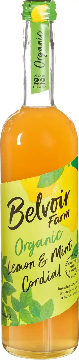 Lemon & Mint Cordial
