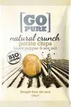 Natural crunch chips black pepper & sea salt