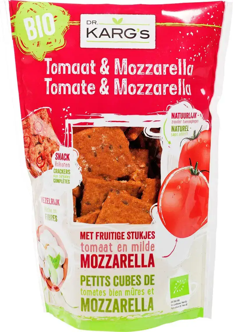 Tomaat & mozzarella snack