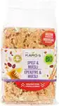 Spelt-muesli crackers
