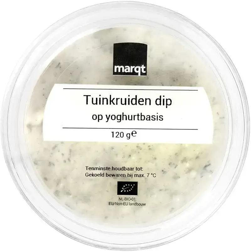 Tuinkruidendip op yoghurtbasis