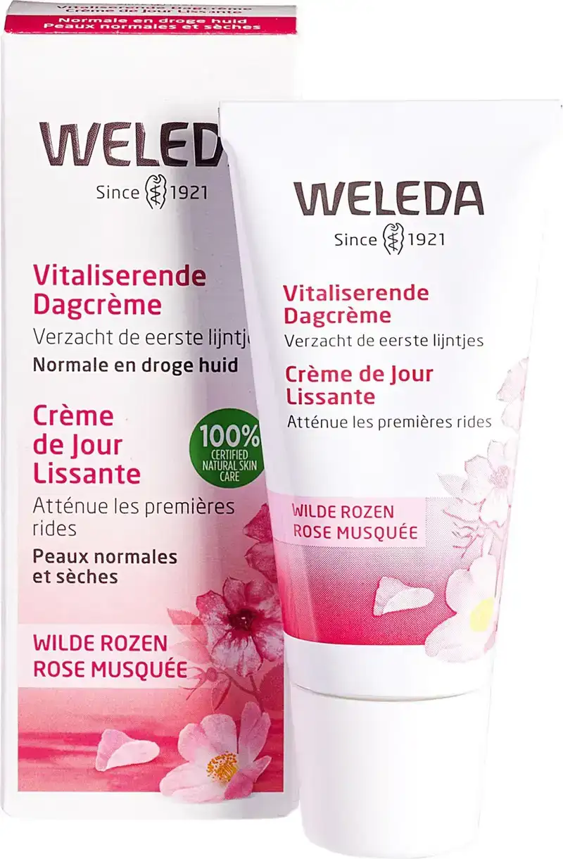 Vitaliserende dagcrème wilde rozen - normale & droge 30+ huid