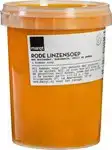 Rode linzensoep