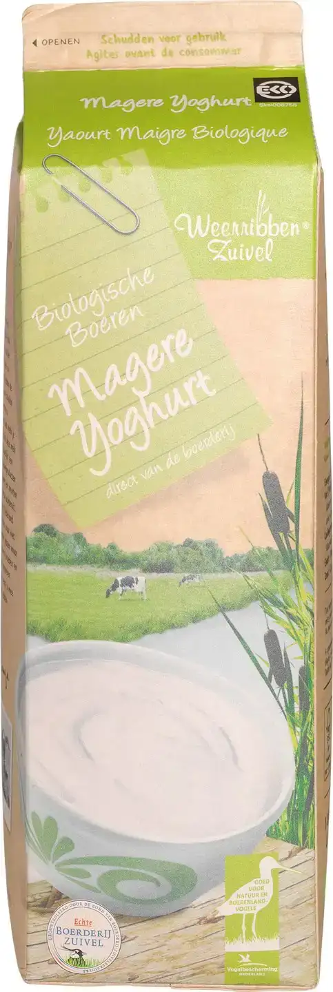 Magere yoghurt