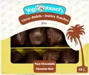 Verse dadels in chocolade