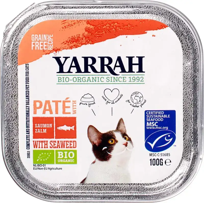 Kattenpaté zalm