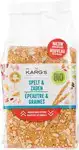 Spelt-zaden crackers