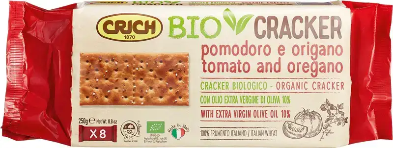 Crackers tomaat oregano