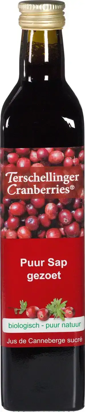 Gezoet cranberrysap