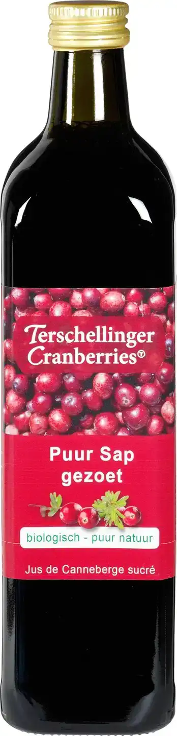 Gezoet cranberrysap