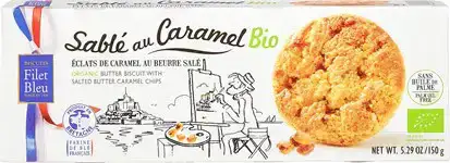 Gezouten caramel biscuits