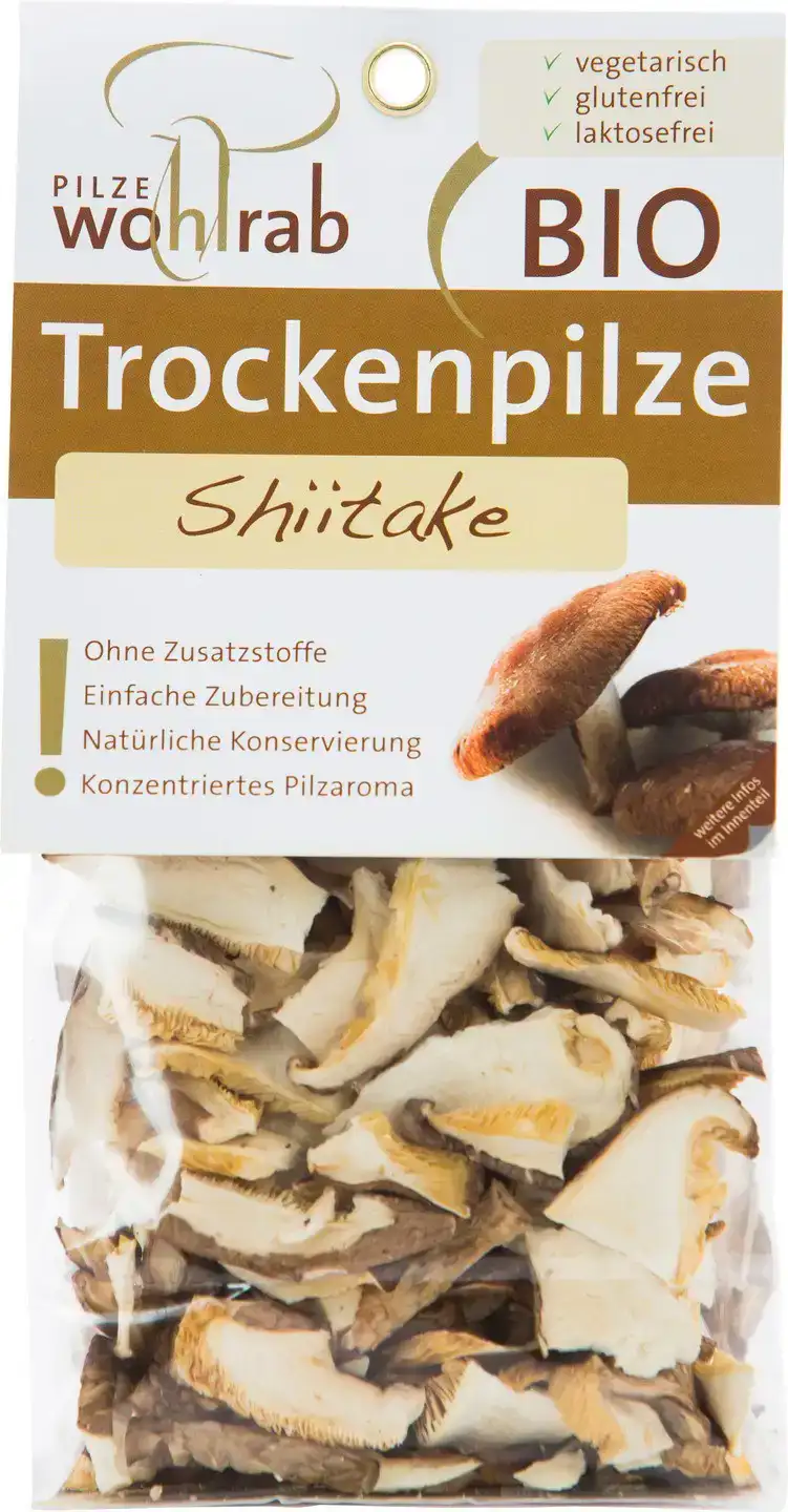 Gedroogde shiitake