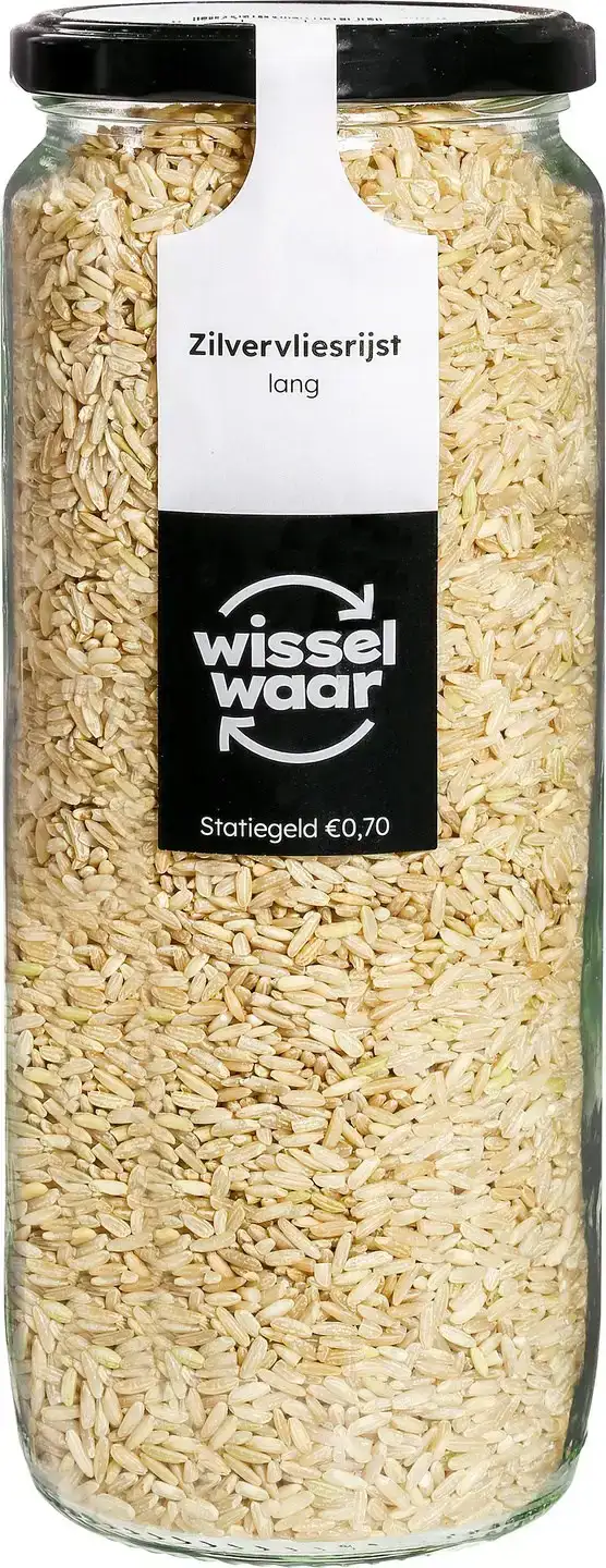 Zilvervliesrijst