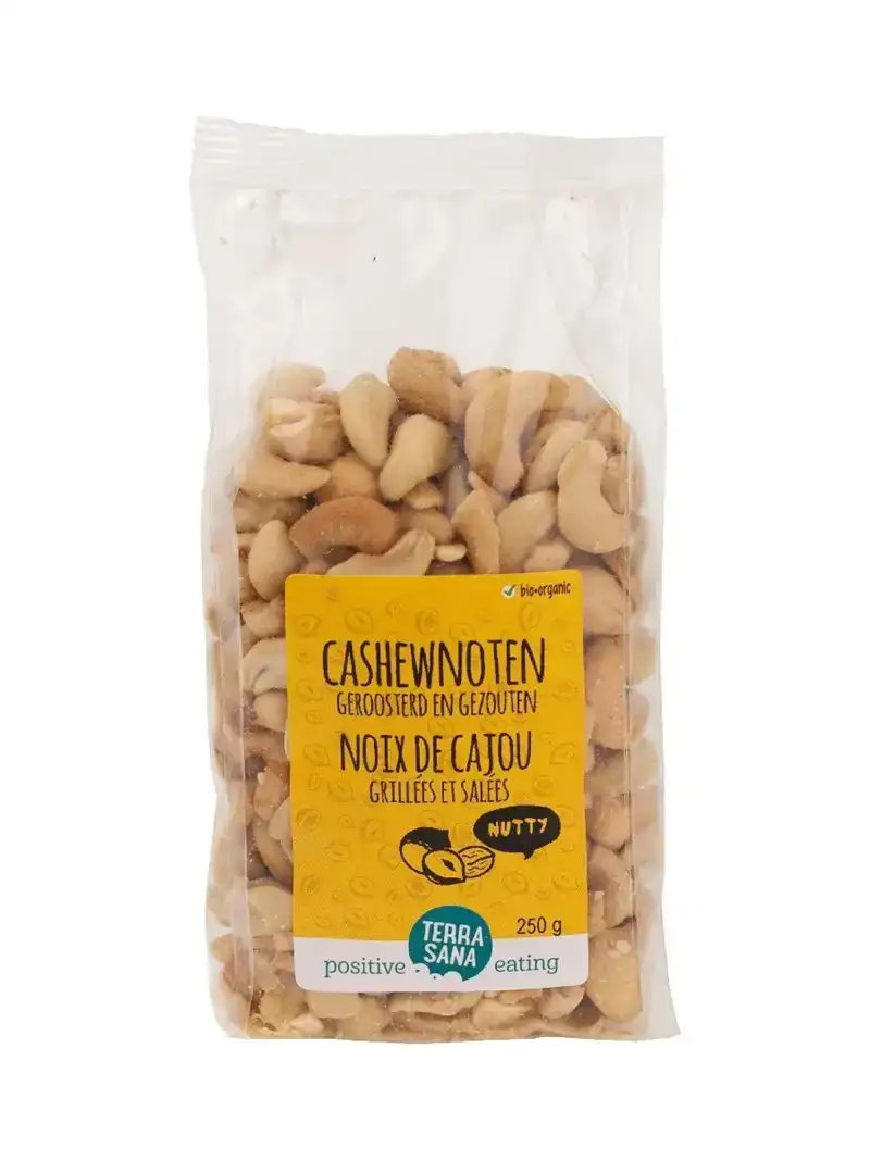 Geroosterde & gezouten cashewnoten