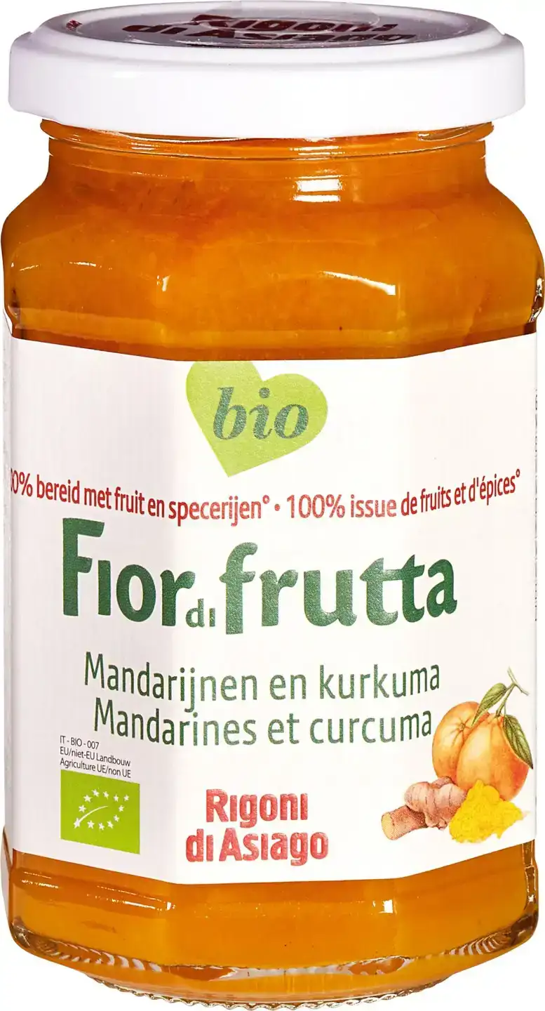 Mandarijn kurkuma fruitbeleg