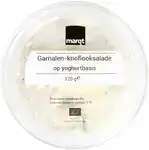 Garnalen-knoflooksalade op yoghurtbasis