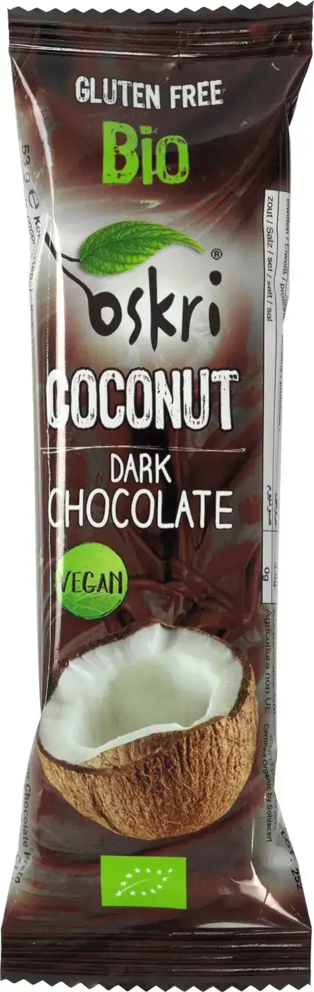 Vegan pure chocoladebar kokos