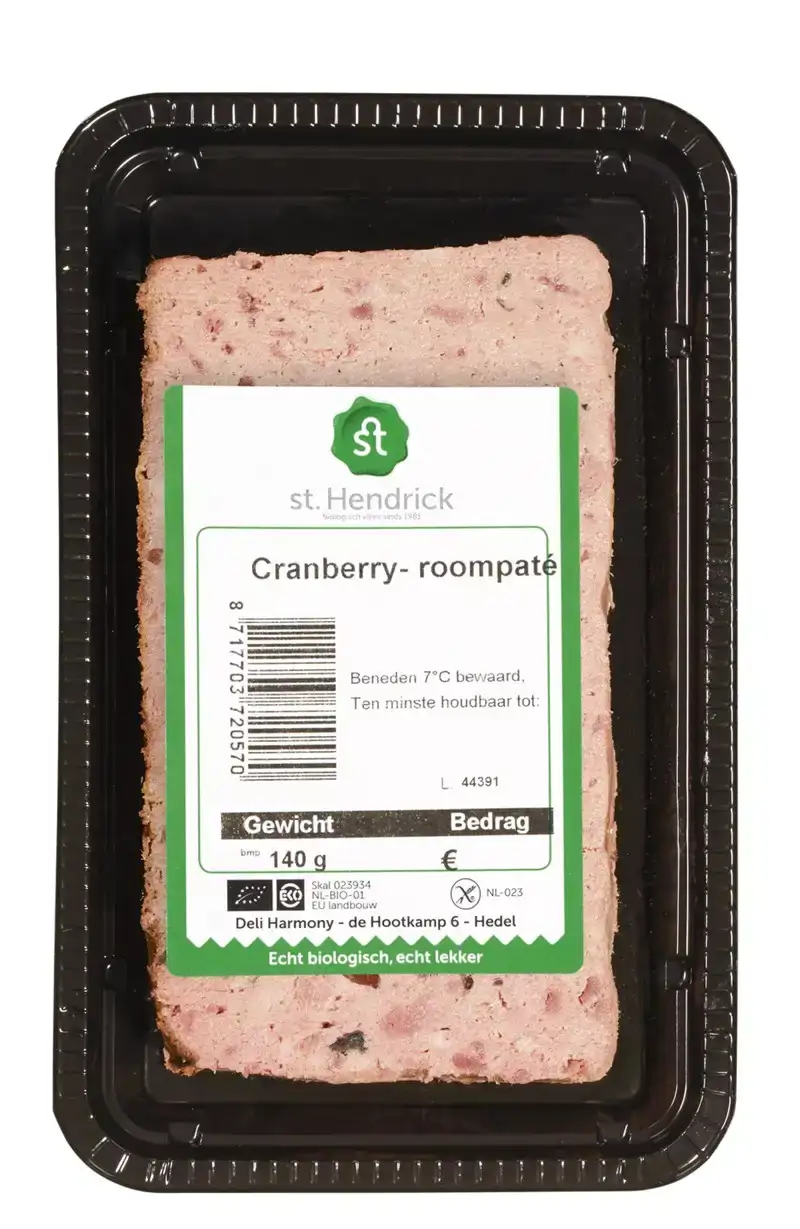 Cranberry roompaté