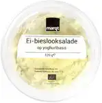 Ei-bieslook salade op yoghurtbasis
