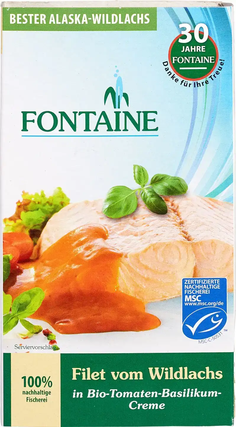 Wilde zalm in tomatensaus