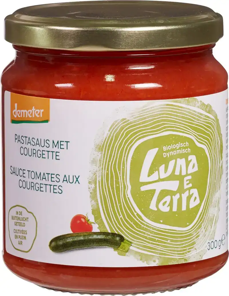 Pastasaus gegrilde courgette