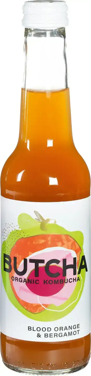 Kombucha bloedsinaasappel bergamot
