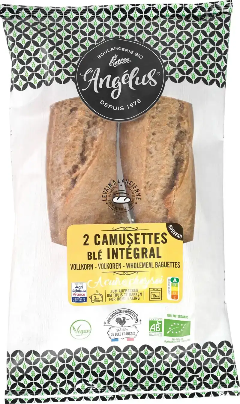 Camusettes volkoren desem