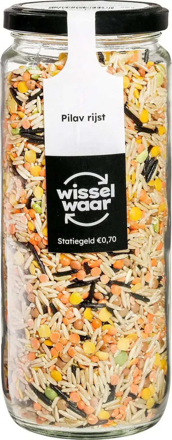 Pilav rijst met peulvruchten