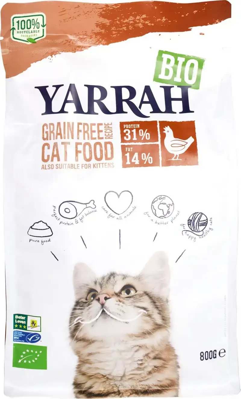 Kattenbrokken graanvrij